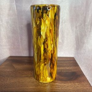 Handcrafted Alcohol Ink Epoxy Stainless Steel Insulated Skinny 20 oz Tum…